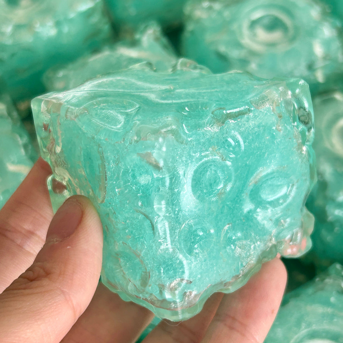 Mint Cheese Slushy Cube