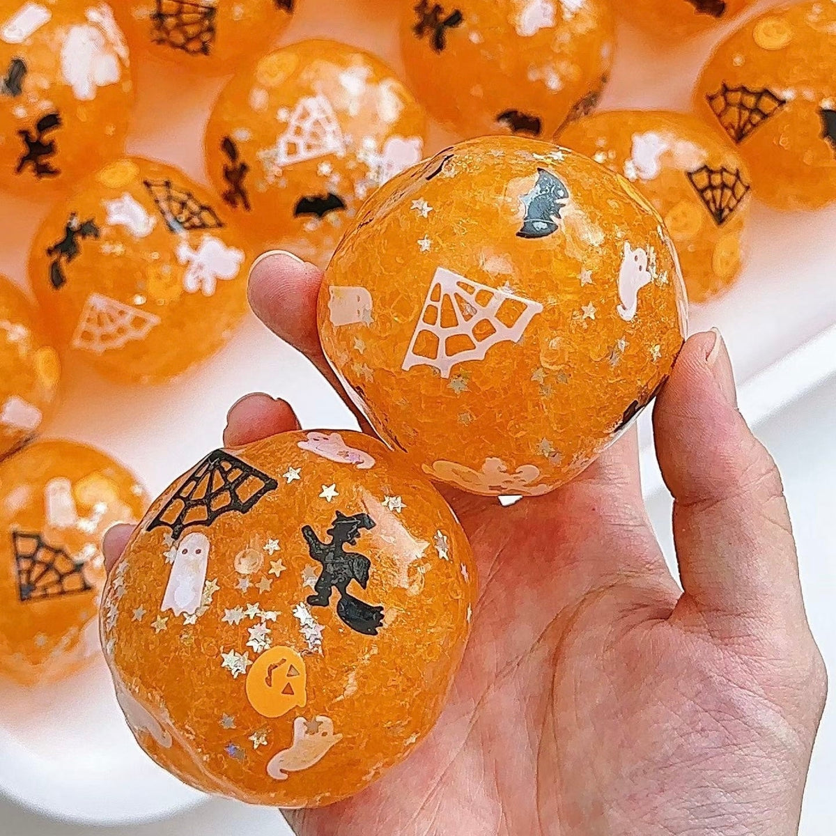 Halloween Pumpkin Slush Ball