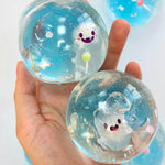 Crystal Trick-or-Treat Ghost Ball