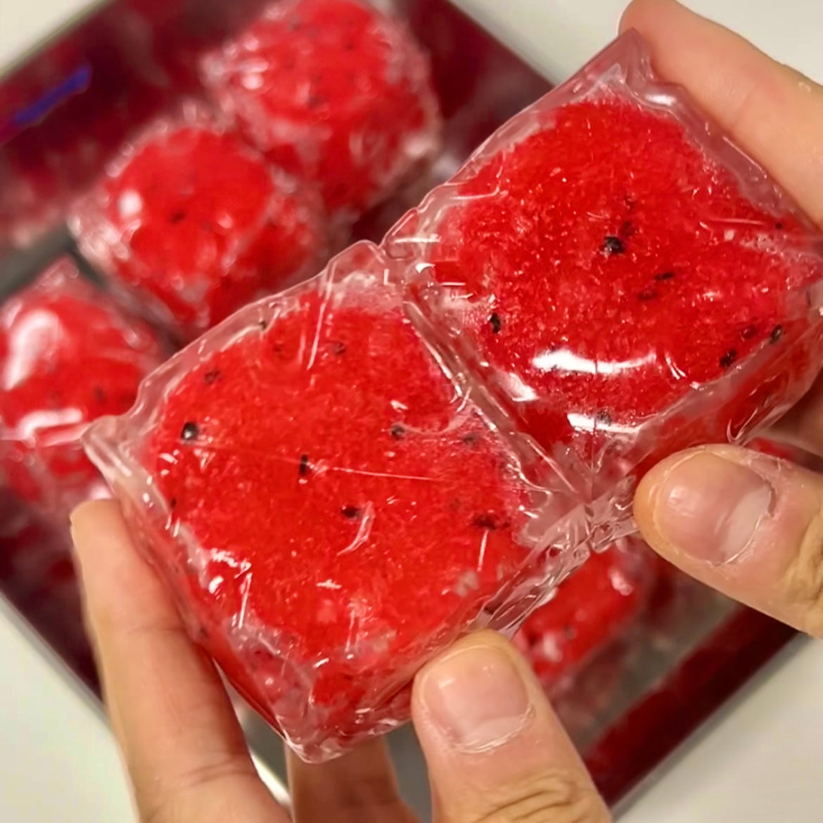 Watermelon Cheese Slushy Cube