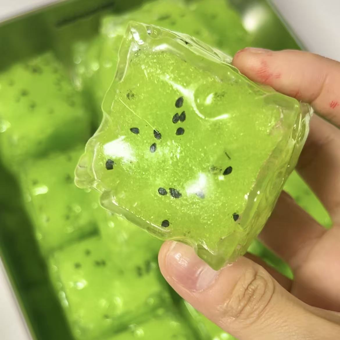 Kiwi Cheese Slushy Cube