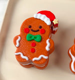 Santa Hat Gingerbread Man